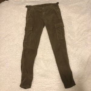 AG Brown corduroy cargo pants